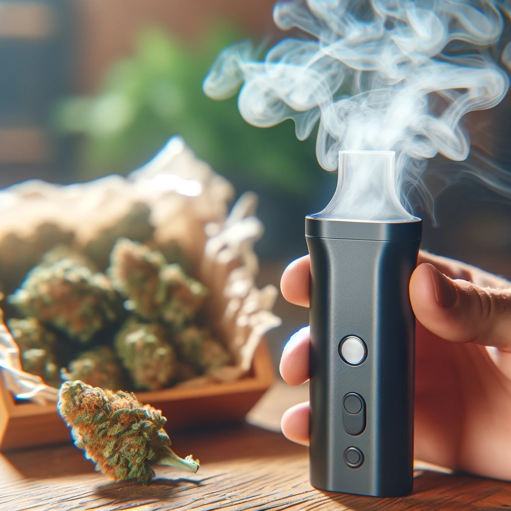 ¿Cómo saber si la hierba seca está lista en el vaporizador?