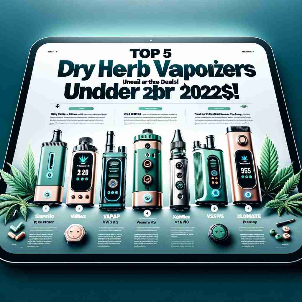 5 mejores vaporizadores de hierba seca bajo $100 en 2024: Calidad Asequible ¡Revelada!