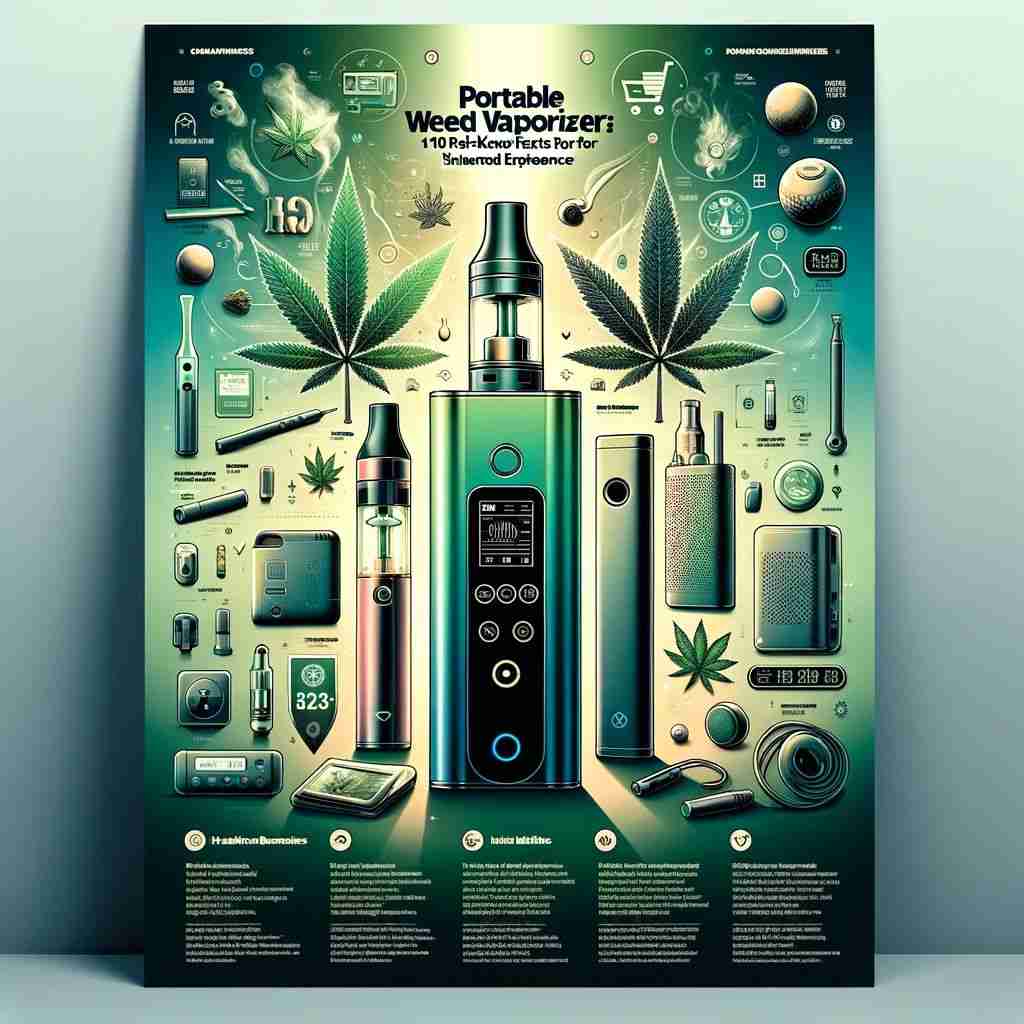 Portable Weed Vaporizer: 10 Must-Know Facts for Enhanced Experience – 2024 Update