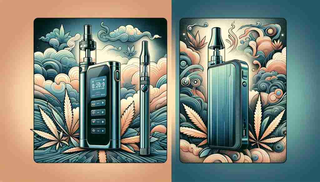 Vaporizador de hierbas secas vs vape pen